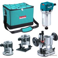 Кромочно-петельный фрезер Makita RT0700CX2 - Изображение №3 — Chaika Market