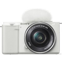 Беззеркальный фотоаппарат Sony ZV-E10L Kit 16-50mm (белый) - Изображение №1 — Chaika Market