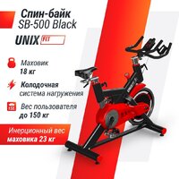 Велотренажер Unixfit SB-500 Black - Изображение №2 — Chaika Market