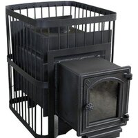 Свободностоящая печь-камин ComfortProm Сталь 26 м3 — Chaika Market