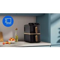 Аэрогриль (аэрофритюрница) Philips Ovi Stacked Dual Basket NA462/70 - Изображение №2 — Chaika Market