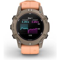 Умные часы Garmin Descent G2 (коричневый/розовый) - Изображение №12 — Chaika Market
