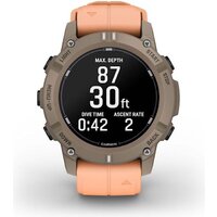 Умные часы Garmin Descent G2 (коричневый/розовый) - Изображение №3 — Chaika Market