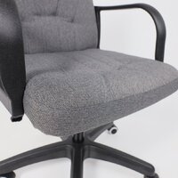 Офисное кресло AksHome Менеджер PL Leto 68 (ткань, темно-серый) - Изображение №13 — Chaika Market