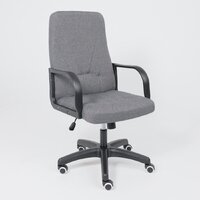 Офисное кресло AksHome Менеджер PL Leto 68 (ткань, темно-серый) - Изображение №10 — Chaika Market