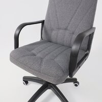 Офисное кресло AksHome Менеджер PL Leto 68 (ткань, темно-серый) - Изображение №16 — Chaika Market