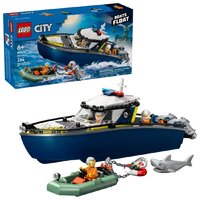 Конструктор LEGO City Полицейская погоня на лодке 60456 - Изображение №3 — Chaika Market
