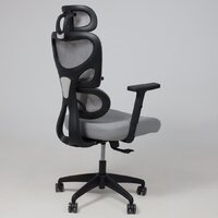 Офисное кресло AksHome Pascal (ткань/сетка, серый) - Изображение №9 — Chaika Market