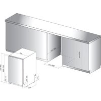 Встраиваемая посудомоечная машина Whirlpool WSIO 3O23 PFE X - Изображение №3 — Chaika Market