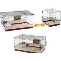 Клетка Ferplast Krolik 140 (красный) 57072470 - Изображение №11 — Chaika Market