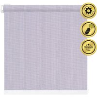 Рулонная электроштора НеоФьюжен Эден 200 170х250 правая (лавандовый, белая фурнитура) — Chaika Market