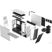 Корпус Fractal Design Meshify 2 RGB White TG Clear tint FD-C-MES2A-08 - Изображение №10 — Chaika Market