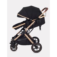 Универсальная коляска Rant Basic Pulsar Gold RA160 (2 в 1, black) - Изображение №13 — Chaika Market