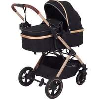 Универсальная коляска Rant Basic Pulsar Gold RA160 (2 в 1, black) — Chaika Market