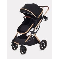Универсальная коляска Rant Basic Pulsar Gold RA160 (2 в 1, black) - Изображение №7 — Chaika Market