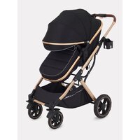 Универсальная коляска Rant Basic Pulsar Gold RA160 (2 в 1, black) - Изображение №9 — Chaika Market