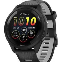 Умные часы Garmin Forerunner 265 (черный/пудрово-серый) — Chaika Market