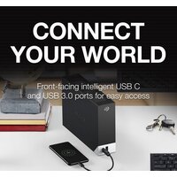 Внешний накопитель Seagate One Touch Desktop Hub STLC10000400 10TB - Изображение №3 — Chaika Market
