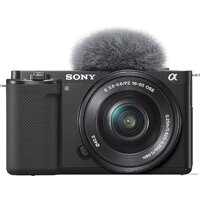 Беззеркальный фотоаппарат Sony ZV-E10L Kit 16-50mm (черный) — Chaika Market