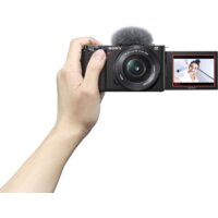Беззеркальный фотоаппарат Sony ZV-E10L Kit 16-50mm (черный) - Изображение №11 — Chaika Market