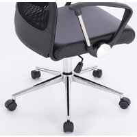 Офисное кресло Brabix Flight R EX-541 (экокожа, черный) - Изображение №6 — Chaika Market