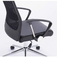 Офисное кресло Brabix Flight R EX-541 (экокожа, черный) - Изображение №4 — Chaika Market