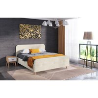 Кровать Мебельград Сиерра с ортопедическим основанием 90x200 (торонто светло-бежевый) - Изображение №2 — Chaika Market