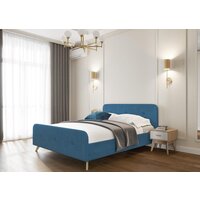 Кровать Мебельград Сиерра с ортопедическим основанием 90x200 (торонто светло-бежевый) - Изображение №3 — Chaika Market