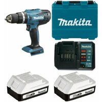 Ударная дрель-шуруповерт Makita HP488DWAEA2 (с 2-мя АКБ, кейс) - Изображение №2 — Chaika Market