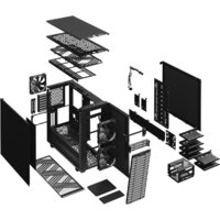 Корпус Fractal Design Define 7 Black Solid FD-C-DEF7A-01 - Изображение №13 — Chaika Market
