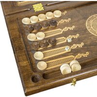 Нарды Mkhitaryan Гексагон 3 DM053-6 - Изображение №5 — Chaika Market