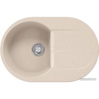 Кухонная мойка Polygran Atol-760 (кремовый) — Chaika Market
