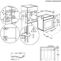 Электрический духовой шкаф Electrolux EOE8P39WX - Изображение №5 — Chaika Market