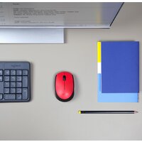 Мышь Logitech M171 (красный/черный) - Изображение №4 — Chaika Market