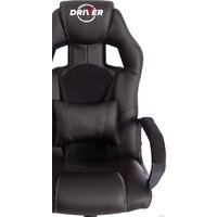 Игровое (геймерское) кресло TetChair Driver (иск. кожа/ткань, черный/черный) - Изображение №6 — Chaika Market