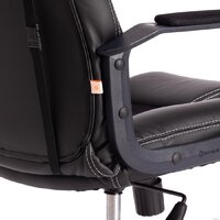 Игровое (геймерское) кресло TetChair Driver (иск. кожа/ткань, черный/черный) - Изображение №12 — Chaika Market