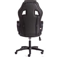 Игровое (геймерское) кресло TetChair Driver (иск. кожа/ткань, черный/черный) - Изображение №4 — Chaika Market