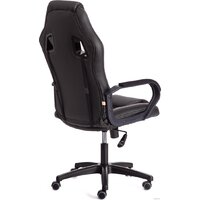 Игровое (геймерское) кресло TetChair Driver (иск. кожа/ткань, черный/черный) - Изображение №3 — Chaika Market