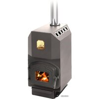 Печь-камин Теплодар ТОП модель 300 с чугунной дверцей — Chaika Market