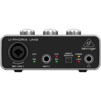 Аудиоинтерфейс Behringer U-Phoria UM2 — Chaika Market