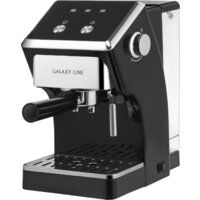 Рожковая кофеварка Galaxy Line GL0756 (черный) — Chaika Market