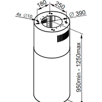 Кухонная вытяжка MAUNFELD Lee Isla sensor 39 (нержавеющая сталь) - Изображение №2 — Chaika Market