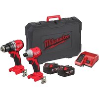  Milwaukee M18 BLCPP2A-402C 4933492827 (шуруповерт, винтоверт, 2 АКБ, кейс) — Chaika Market