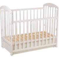 Классическая детская кроватка Фея 328 белый - Изображение №4 — Chaika Market