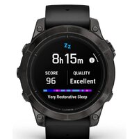 Умные часы Garmin Epix Pro Gen 2 Sapphire 47 мм (карбоново-серый титан/черный) - Изображение №8 — Chaika Market