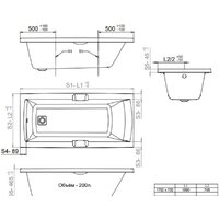 Ванна Triton Алекса 170x75 (с каркасом) - Изображение №10 — Chaika Market