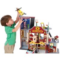Паркинг KidKraft Пожарно-спасательная станция 63214-KE - Изображение №2 — Chaika Market