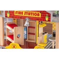 Паркинг KidKraft Пожарно-спасательная станция 63214-KE - Изображение №6 — Chaika Market