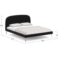 Кровать Moon Family 1234 MF009472 180x200 - Изображение №9 — Chaika Market