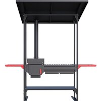 Мангал для дачи Grillver Искандер Инклайн Эйр - Изображение №2 — Chaika Market